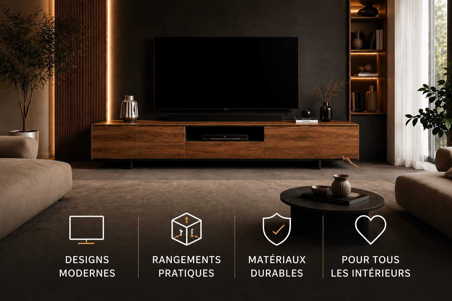 NOS MEUBLES TV DESIGN Image